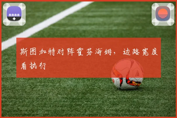 斯图加特对阵霍芬海姆，边路宽度看执行